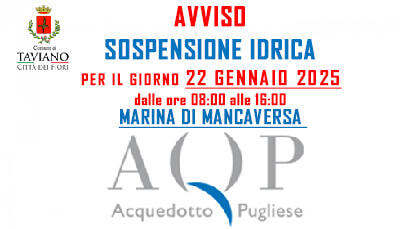 Immagine: SOSPENSIONEIDRICAMANCAVERSA.jpg