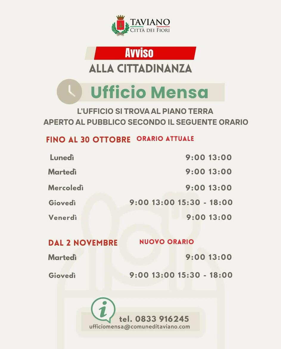 Immagine: UfficioMensa