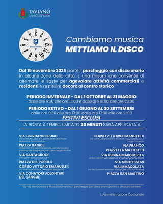 Immagine: MANIFESTODISCOORARIO